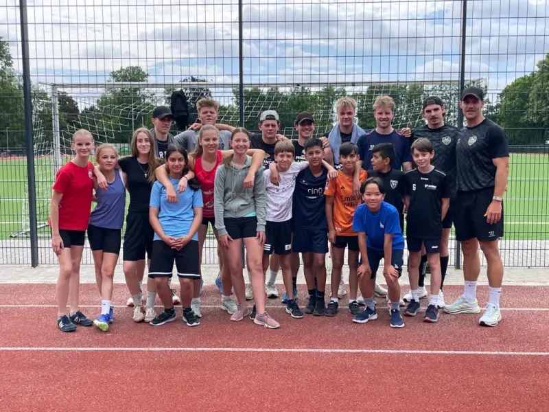 3. Platz in der Leichtathletik