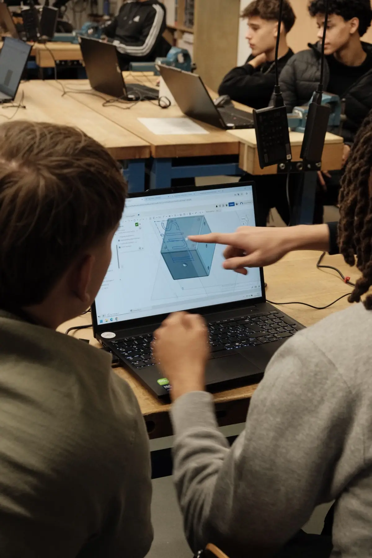 3D-Druck und CAD-Konstruktion: Erfolgreicher Workshop f&uuml;r die Q1-Technikkurse