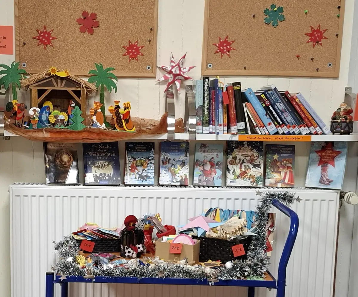 Adventsimpressionen aus unserer B&uuml;cherei
