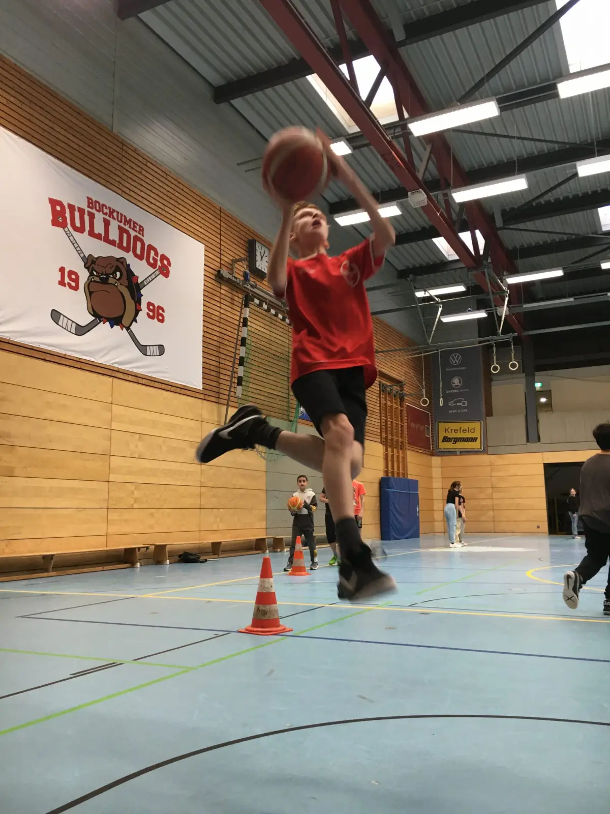 Bayer Uerdingen Basketball zu Gast am Horkesgath