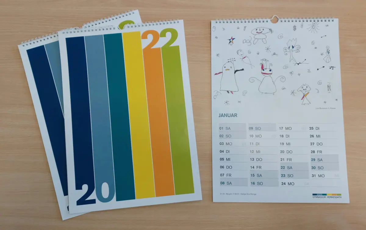 Da ist er – der erste Horki-Kunstkalender!
