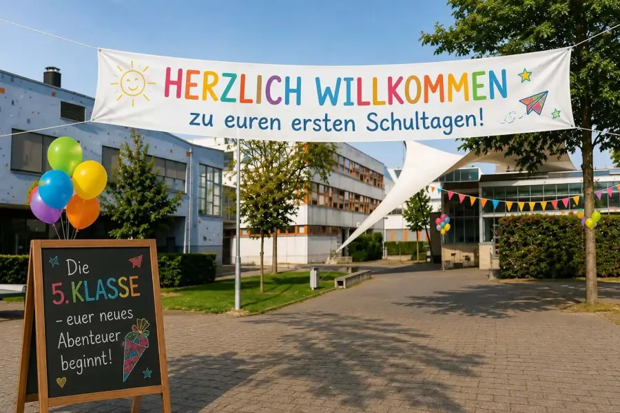 Die ersten Schultage unserer Fünfer – Folge 1
