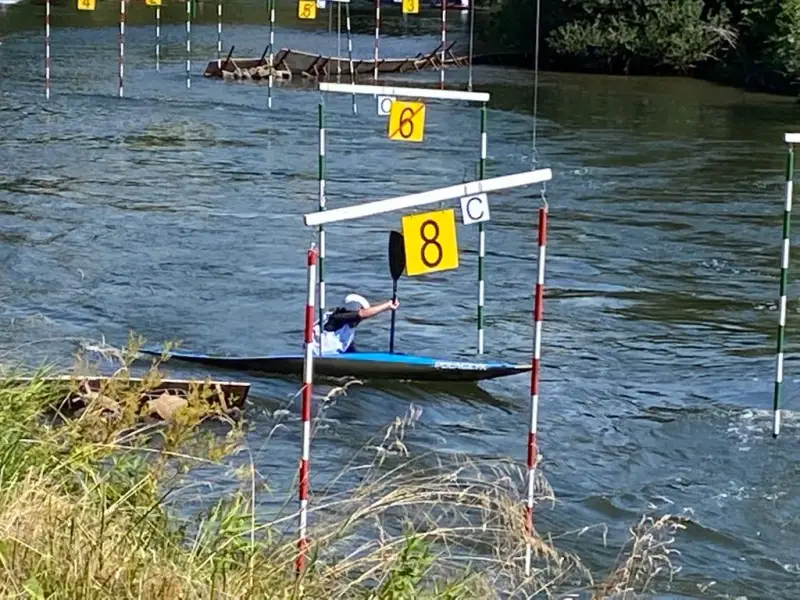 Ein ungew&ouml;hnlicher Sport: Kanu-Slalom