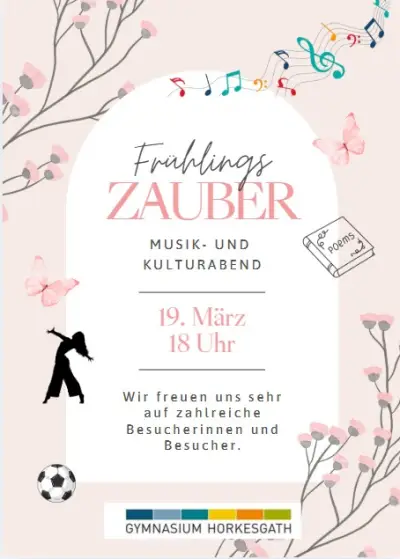 &bdquo;Fr&uuml;hlingszauber&ldquo; &ndash; Musik- und Kulturabend