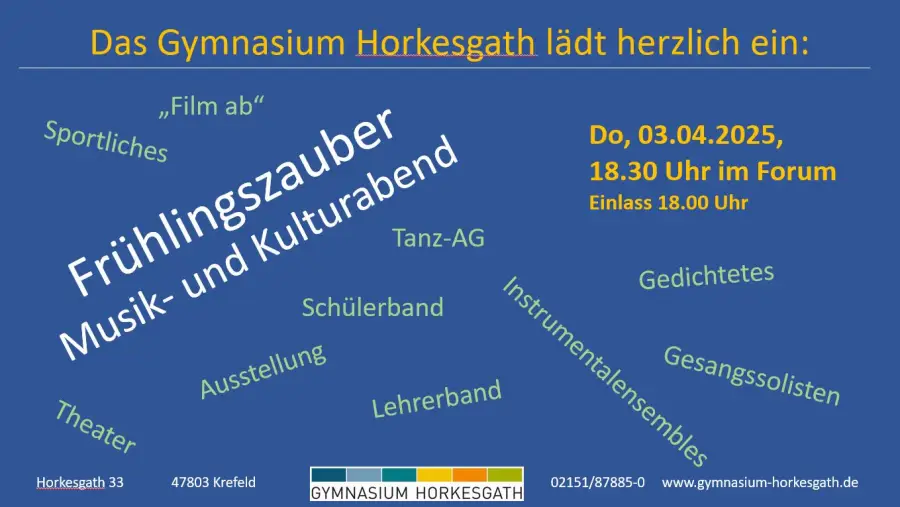 „Frühlingszauber“ – Musik- und Kulturabend