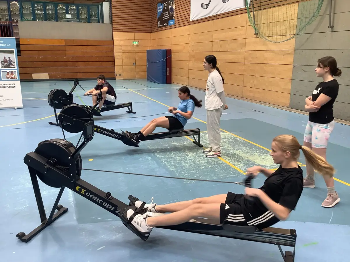 Go for Gold &ndash; Talentsichtung des Crefelder Ruderclubs am Gymnasium Horkesgath
