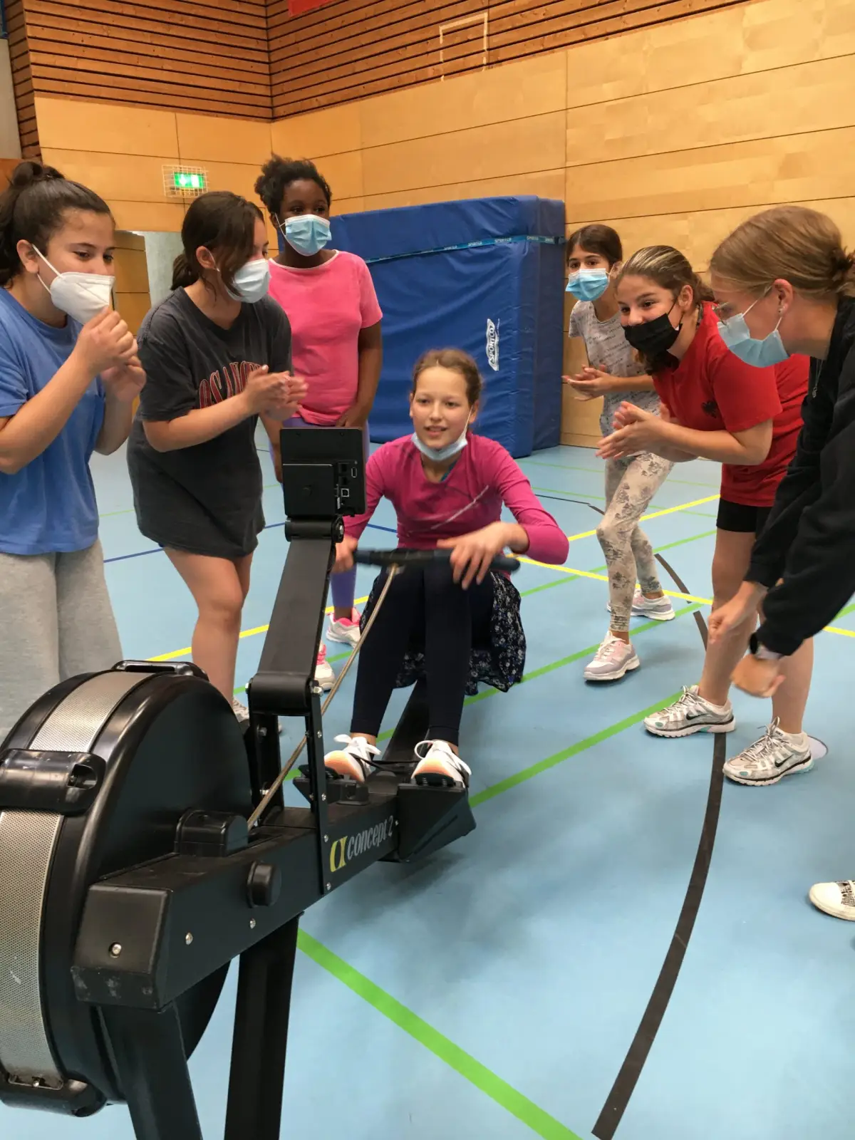 Go for Gold &ndash; Talentsichtung des Crefelder Ruderclubs am Gymnasium Horkesgath