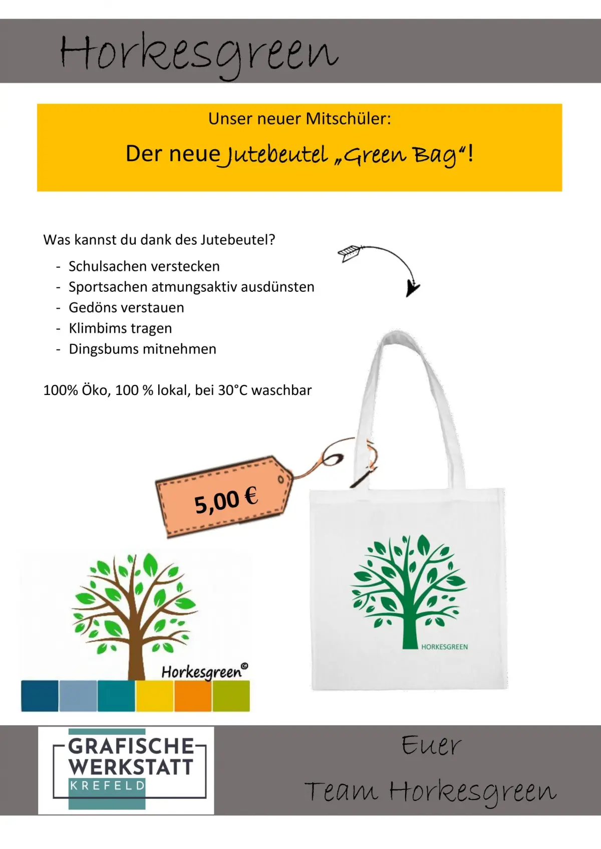 Green Bag und Green Box: Neues von Horkesgreen