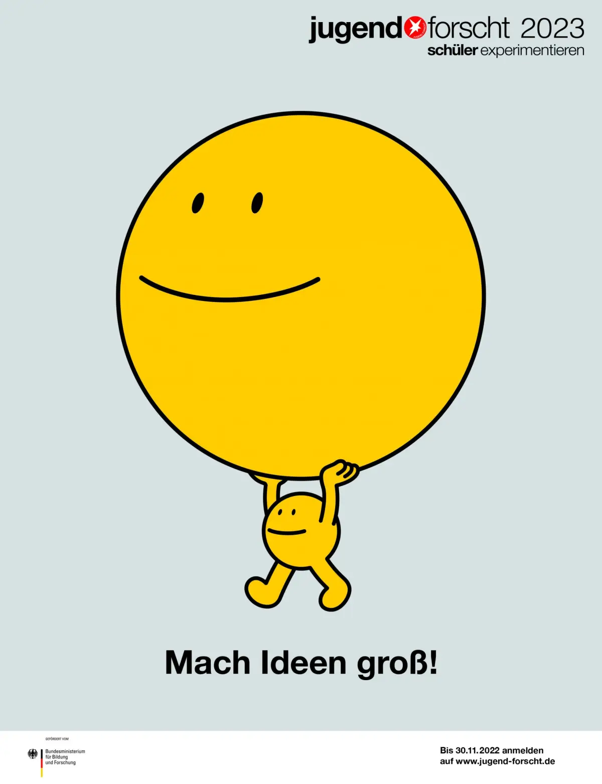 Mach Ideen gro&szlig;! Jugend forscht 2023