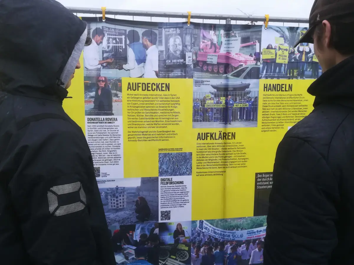 Menschenrechte sind nicht selbstverst&auml;ndlich
