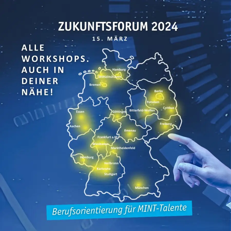 MINT-Aktivitäten Fern und Nah III – Bericht vom MINT-EC-Zukunftsforum 2024