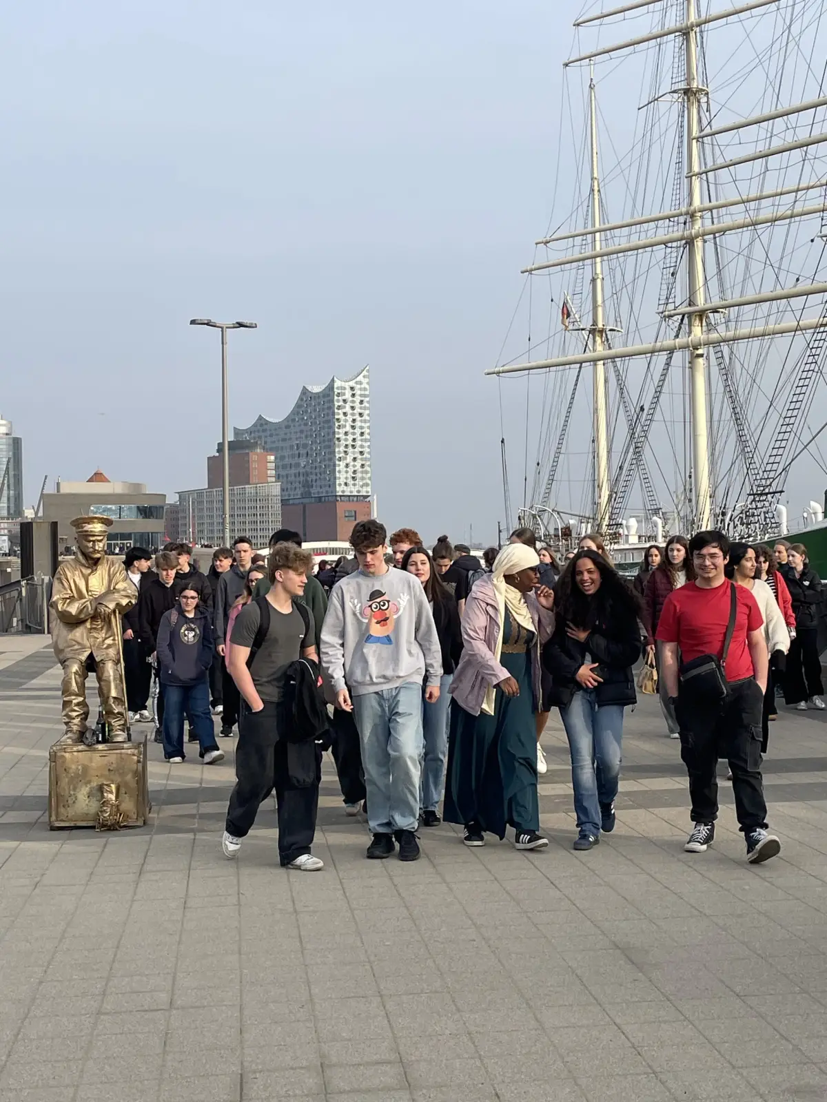 Moin Hamburg! Deutsch-franz&ouml;sisches Sch&uuml;lertreffen in der Hansestadt