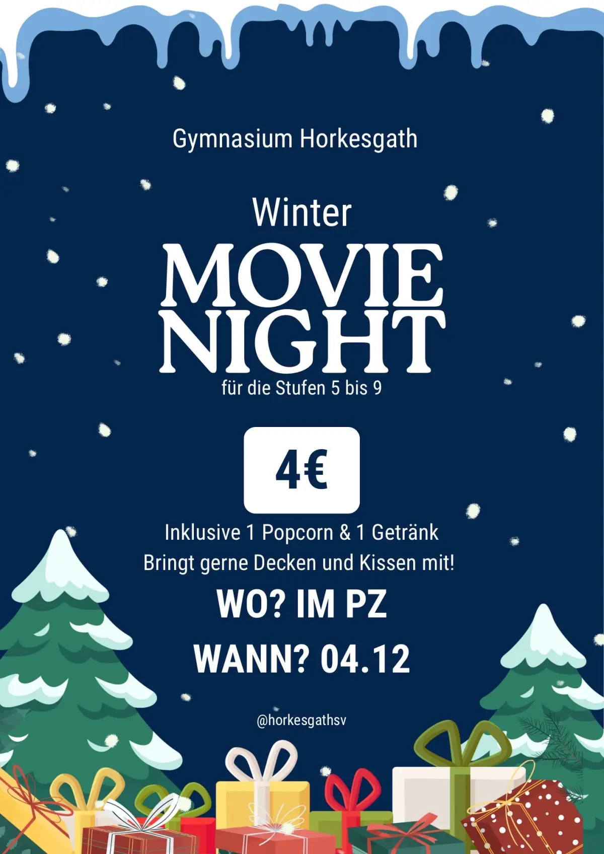 Movie night &ndash; lasst euch &uuml;berraschen!