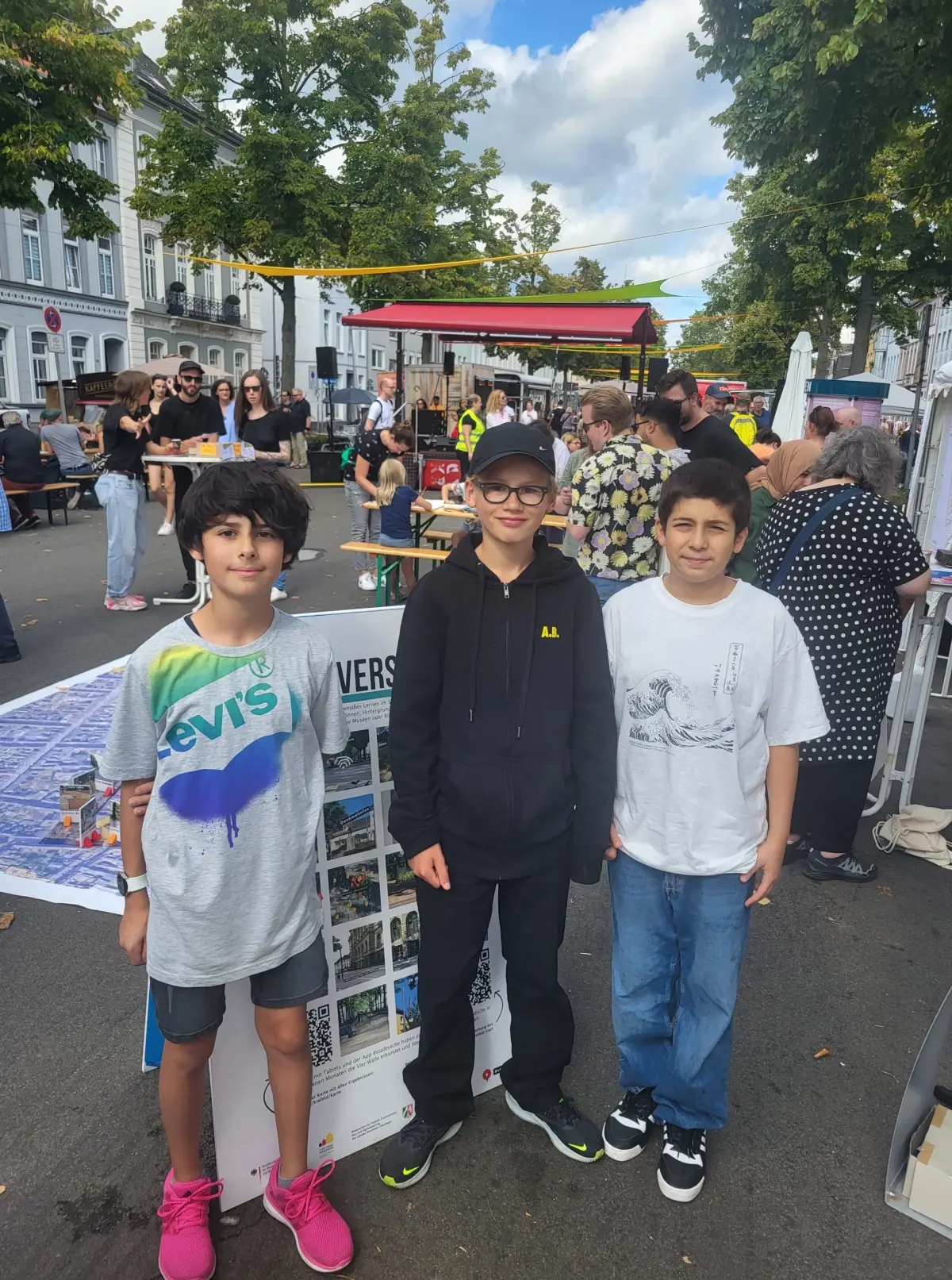 Nachwuchsstadtplaner bleiben am Ball