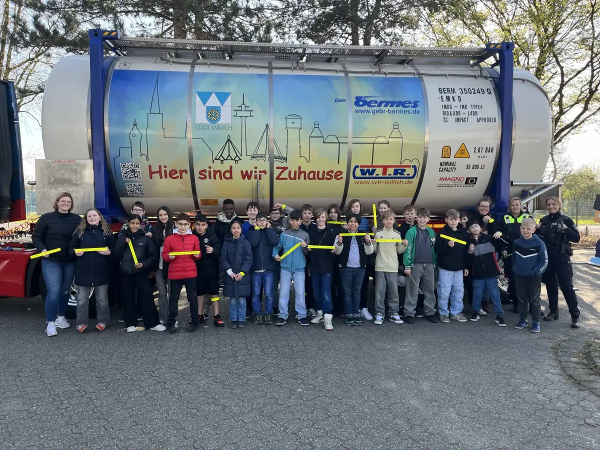 Sicher im Stra&szlig;enverkehr &ndash; Verkehrserziehung am Gymnasium Horkesgath