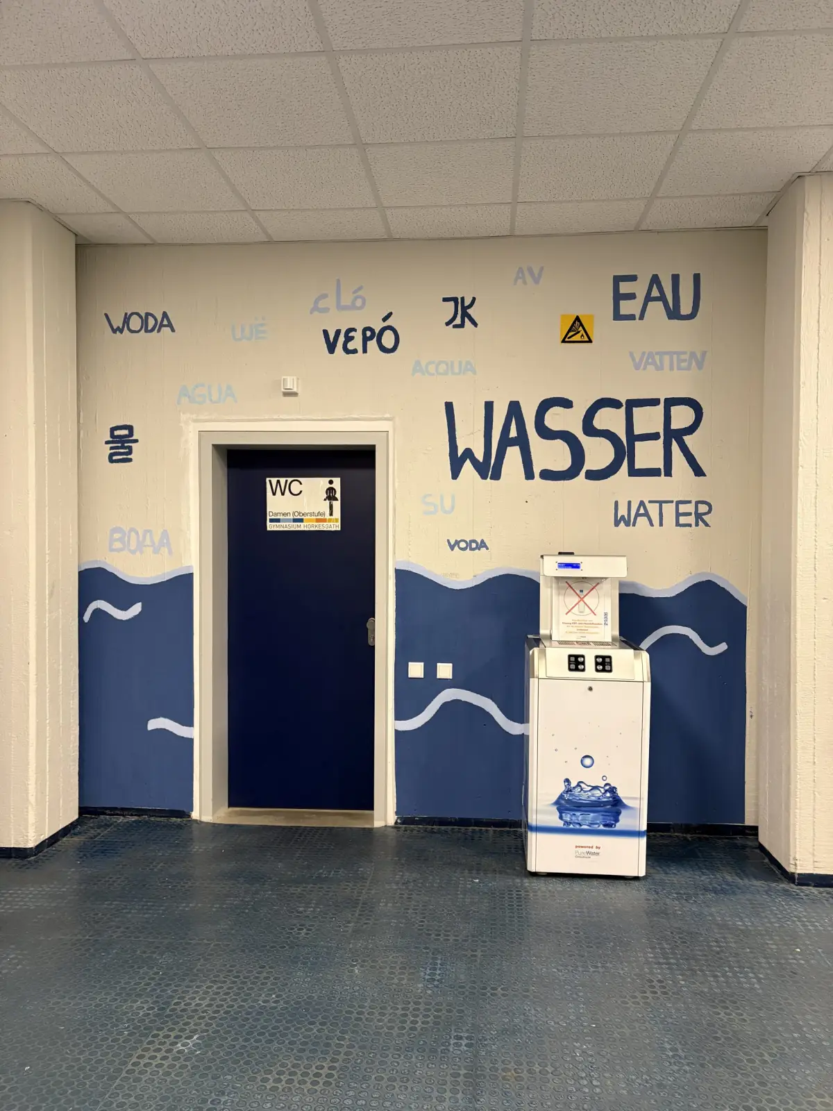 Wasser-Wand