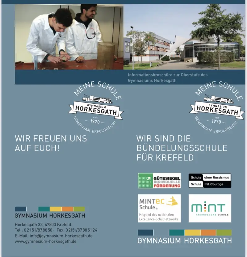 Wei&szlig;er Jahrgang / B&uuml;ndelungsgymnasium