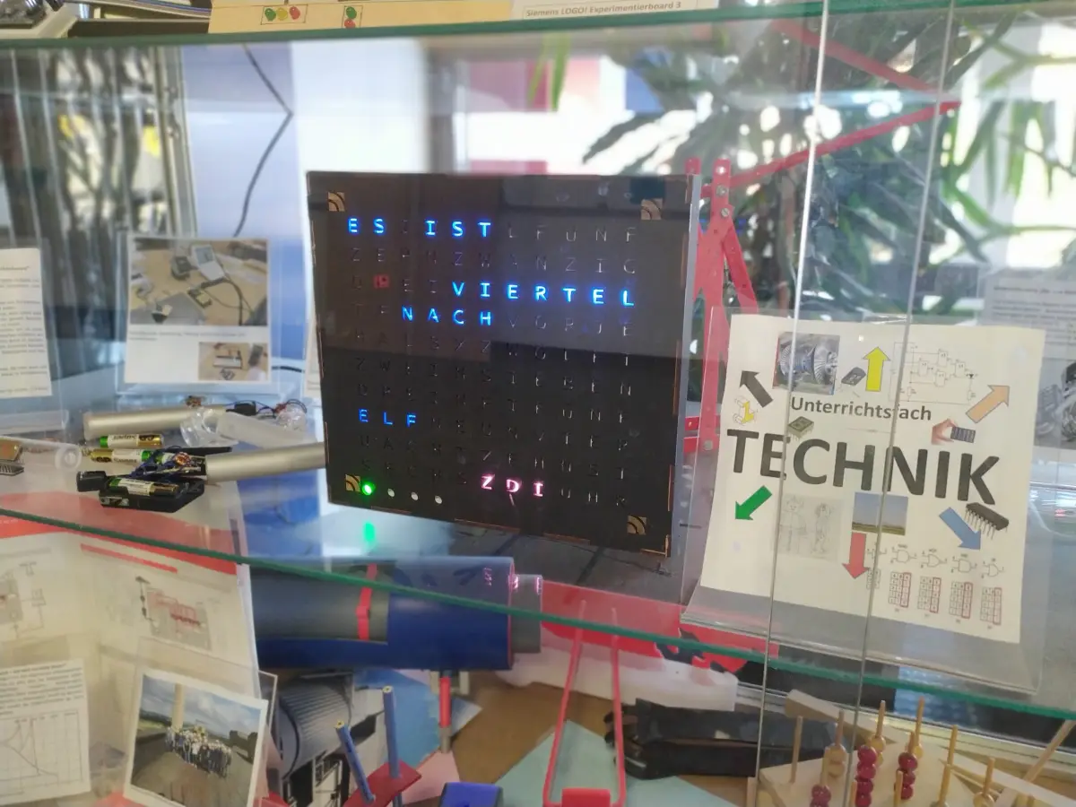Wordclock – die sprechende Uhr