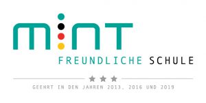 Logo – MINT-freundliche Schule 2013/16/19