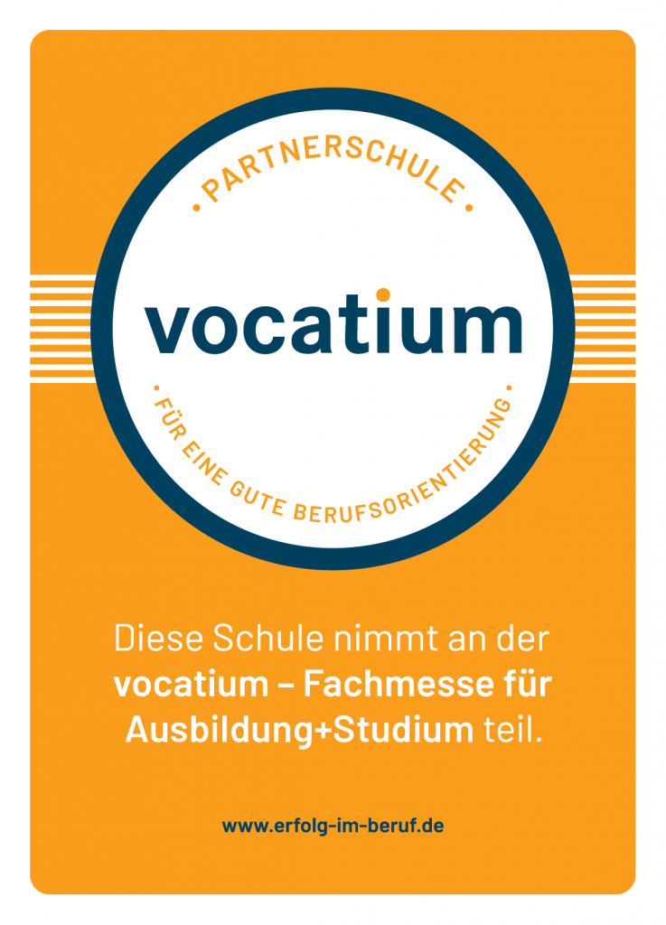 Partnerschule: vocatium (Fachmesse für Ausbildung + Studium)