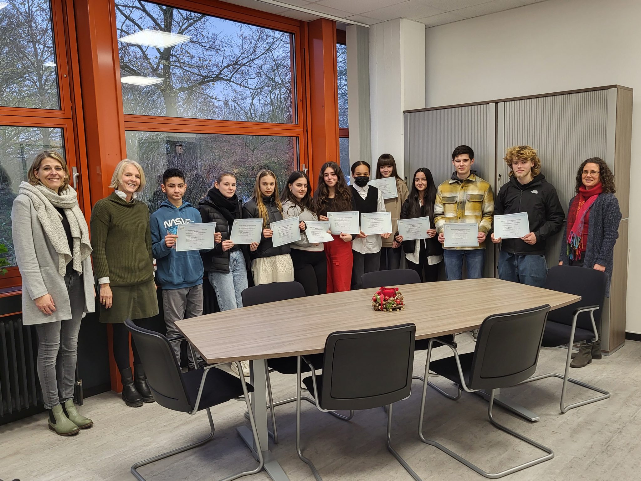 Abschluss der DELF/DALF-Prüfungen 2022 – Gymnasium Horkesgath